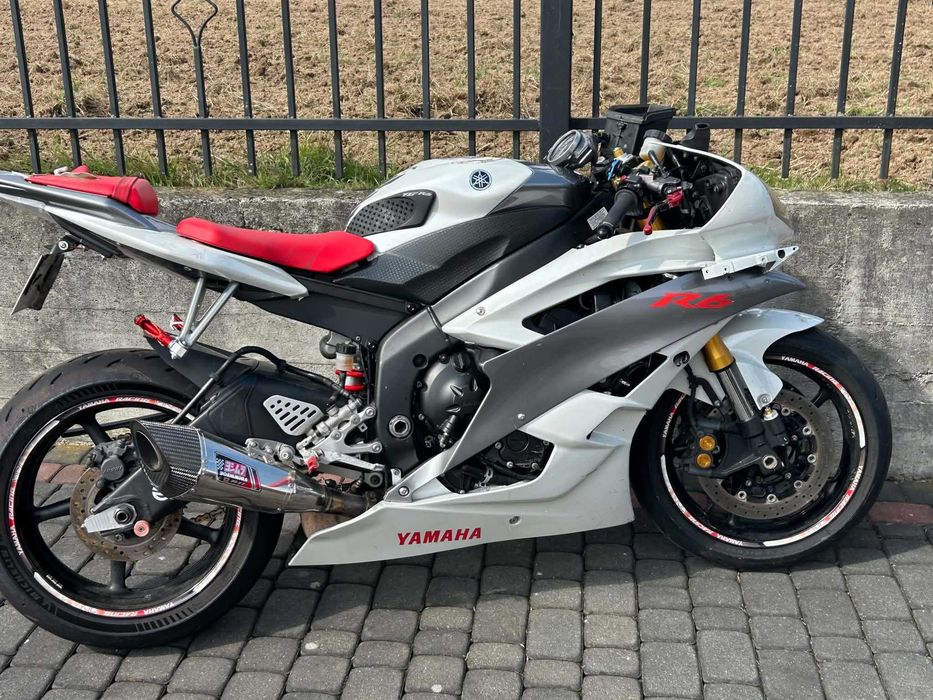 Czesci Yamaha YZF R6 RJ11 2006-2007 silnik zawieszenie kola plastik owiewka licznik
