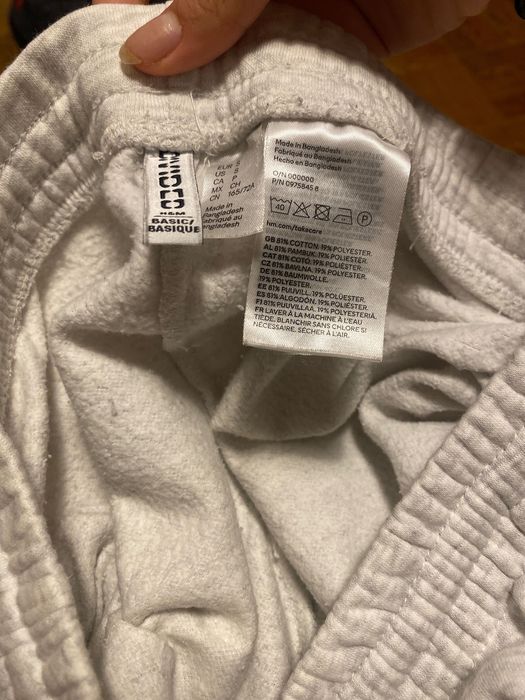 cinzentos calças de fato/treino