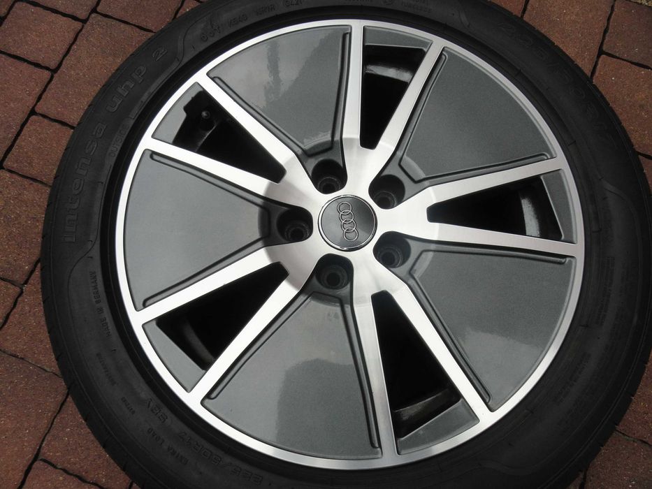 Felgi Aluminiowe 17 5x112 Audi Orginał JAK NOWE