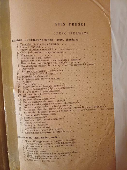 Chemia techniczna - mgr inż. Leszek Hupert  , dr Kazimierz Walter