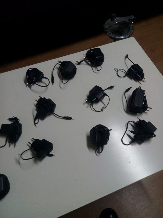 Carregadores variados .