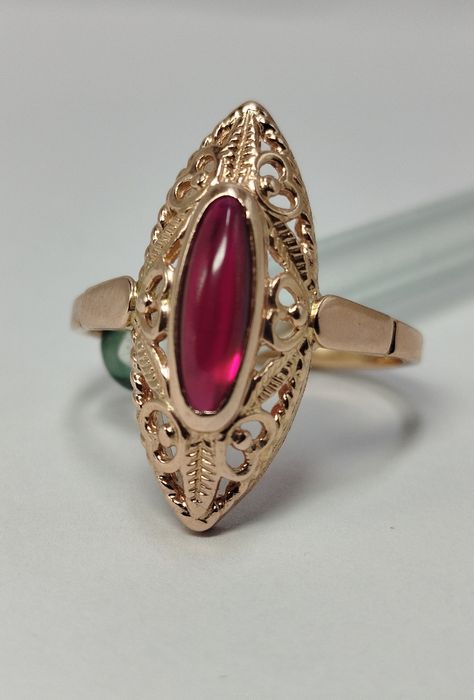 Золотое кольцо Маркиз СССР Золота радянська каблучка