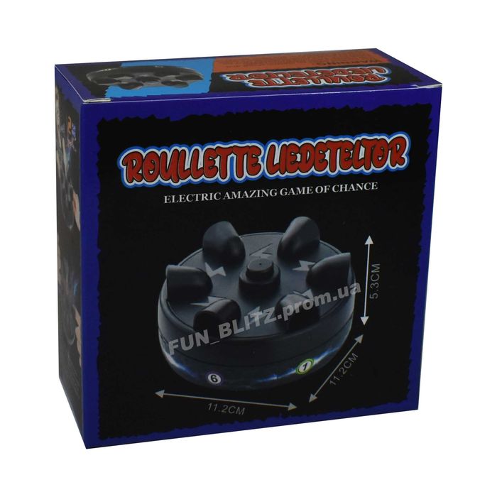 Настільна гра Електрична рулетка / Детектор брехні / Шокуюча рулетка