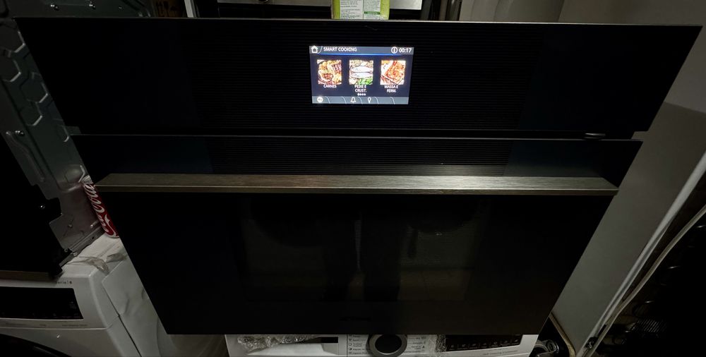 Forno e microondas SMEG  com vapor SO4104APG (40 L   Hidrolítico