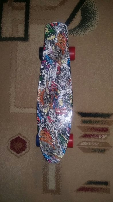 скейтборд цветной