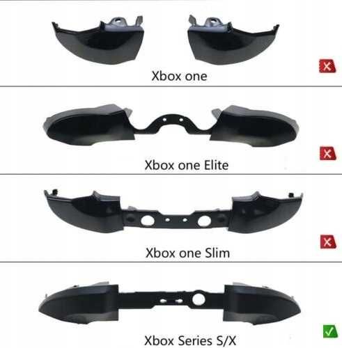 Przyciski LB RB bumper belka kontrolera Xbox Series S i Xbox Series X