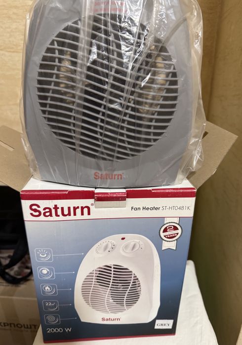 Тепловентилятор Saturn ST-HT0481K 2000 Вт, майже новий