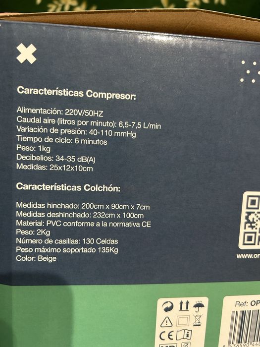 Colchao anti escaras com compressor