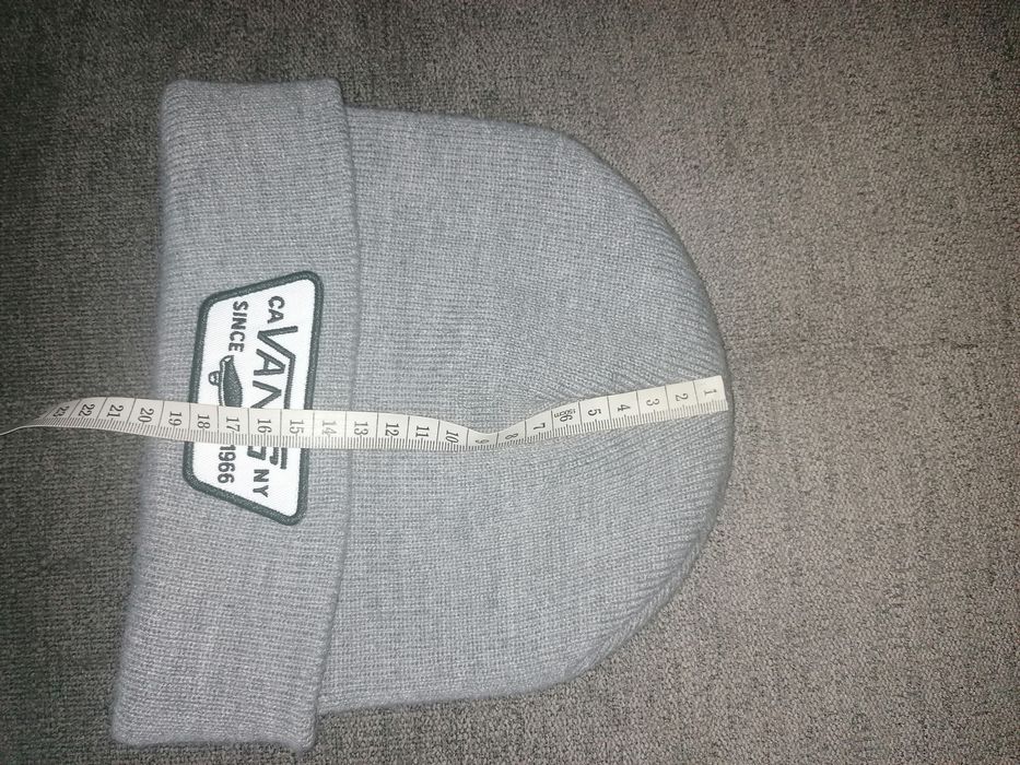 Vans  Oryginalna Czapka Milford Beanie kolor szary, nowa bez metki