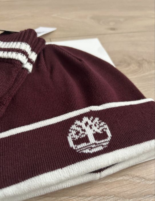 Nowy komplet czapka + rękawiczki Timberland