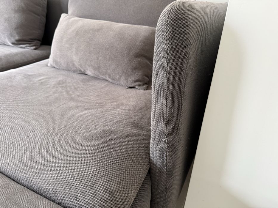 Sofá do  IKEA cinza
