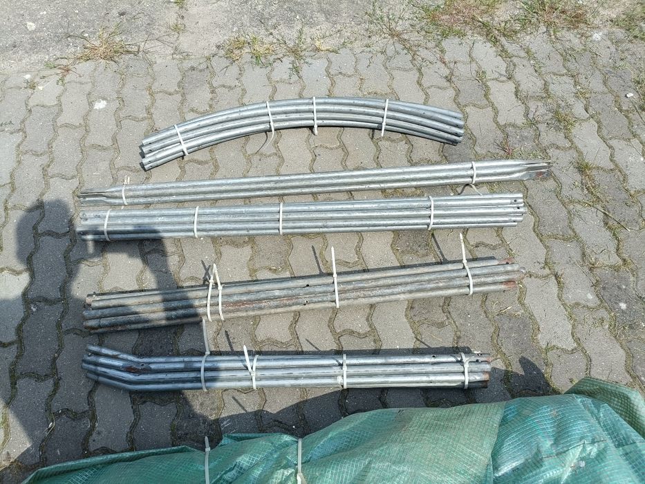 Tunel foliowy / foliak ok. 4 × 2,4 m – kompletny i sprawny