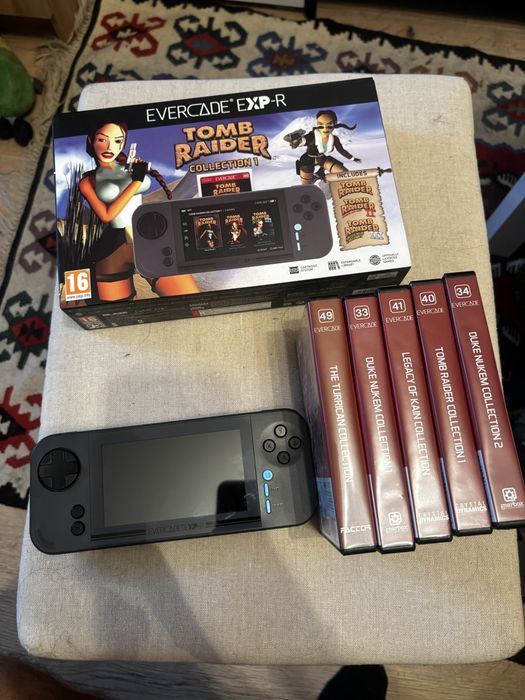 Konsola Evecade EXP-R + 5 gier