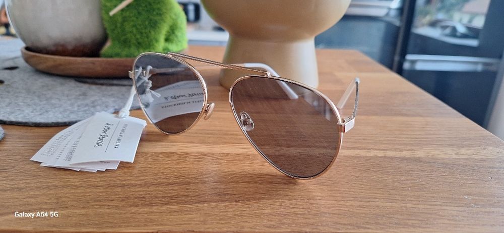 Okulary przeciwsłoneczne Stockholm pilotki nowe