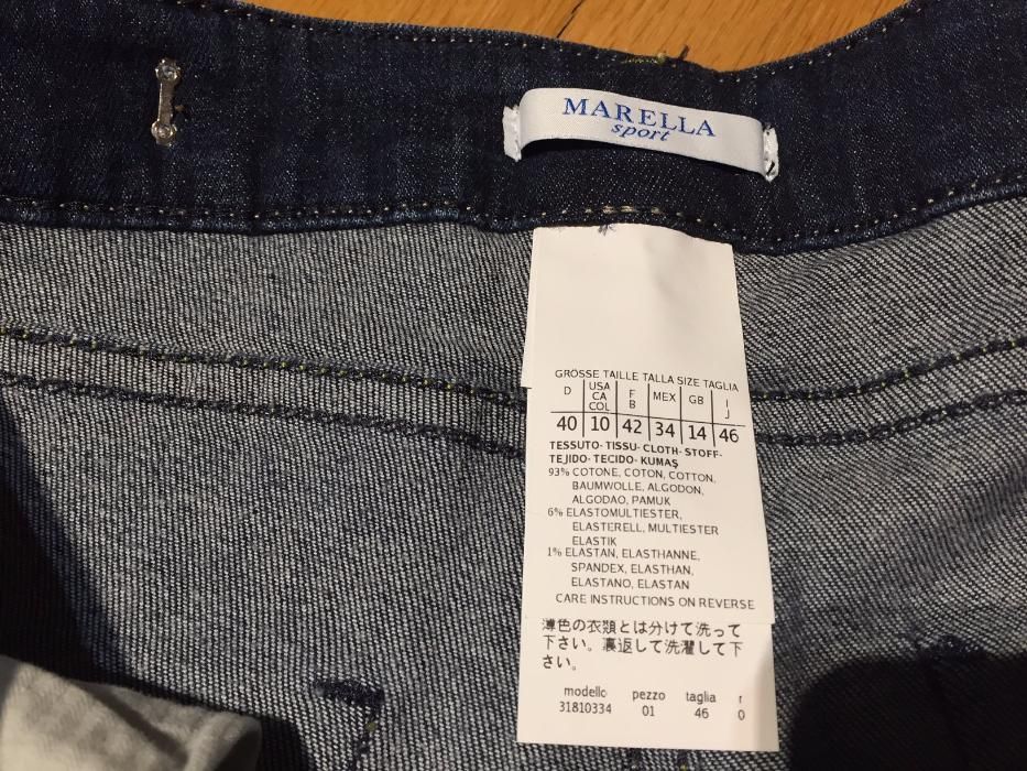 Nowe spodnie jeans damskie Marella Sport rozm. 42