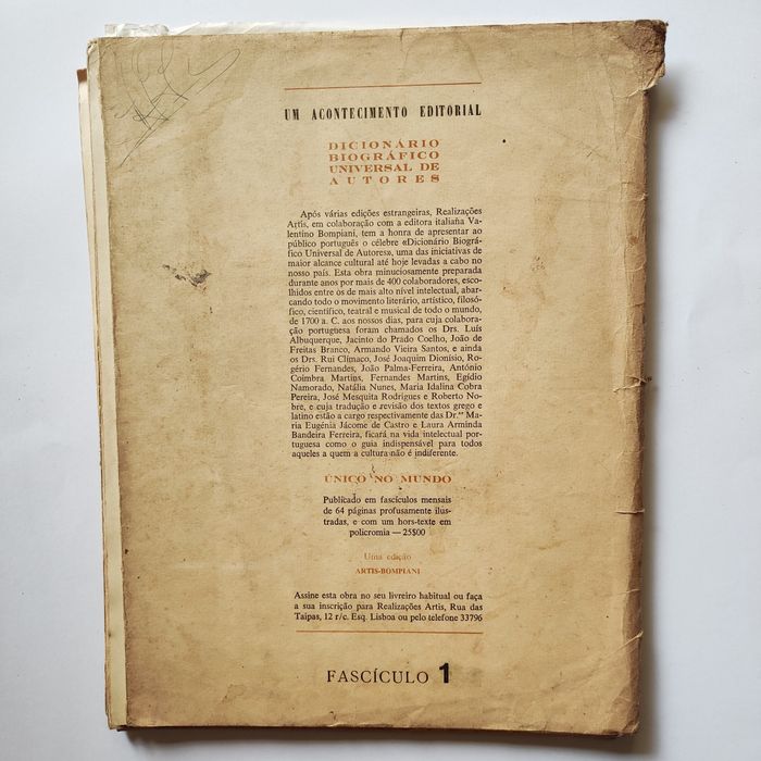 O Teatro e as cartas - Luís de Camões - Fascículo 1