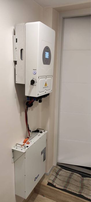 Гібридний інвертор  Deye 6kw/8kw/10/12/15/16/20/25/30квт і акб deye 5/12/16 kw