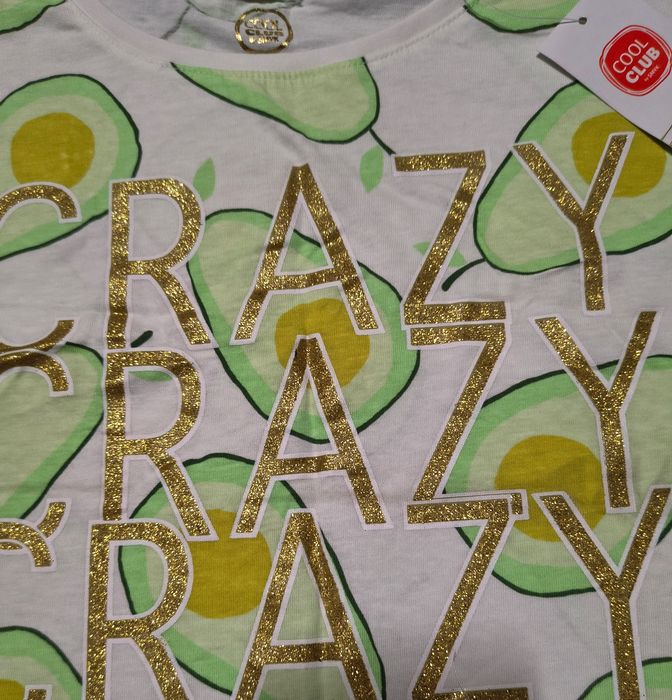 Bluzka t-shirt Cool Club Avocado roz. 140