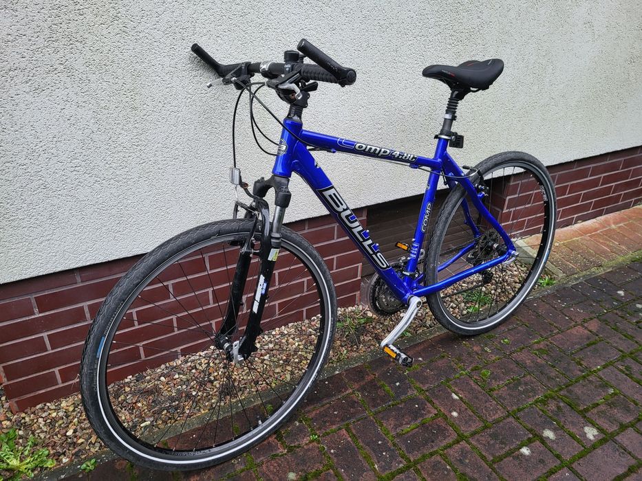 Rower crossowy Bulls 4.8c zadbany i serwisowany rama 21" koła 28