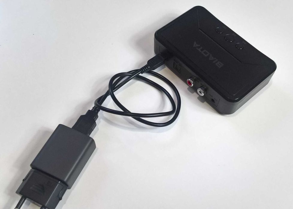 Odbiornik Bluetooth 5.0 z wyjściem RCA, AUX3,5, Spdif