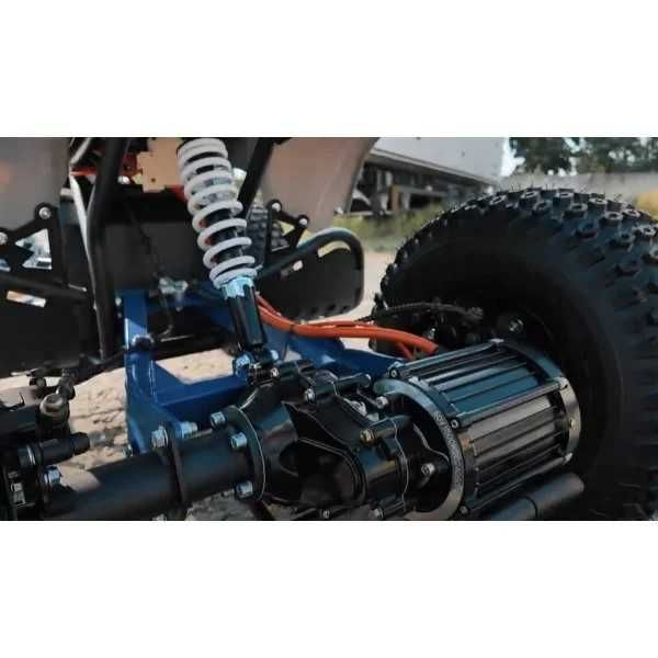 Квадроцикл акумуляторний FORTE ATV1000I сіро-блакитний 1500вт