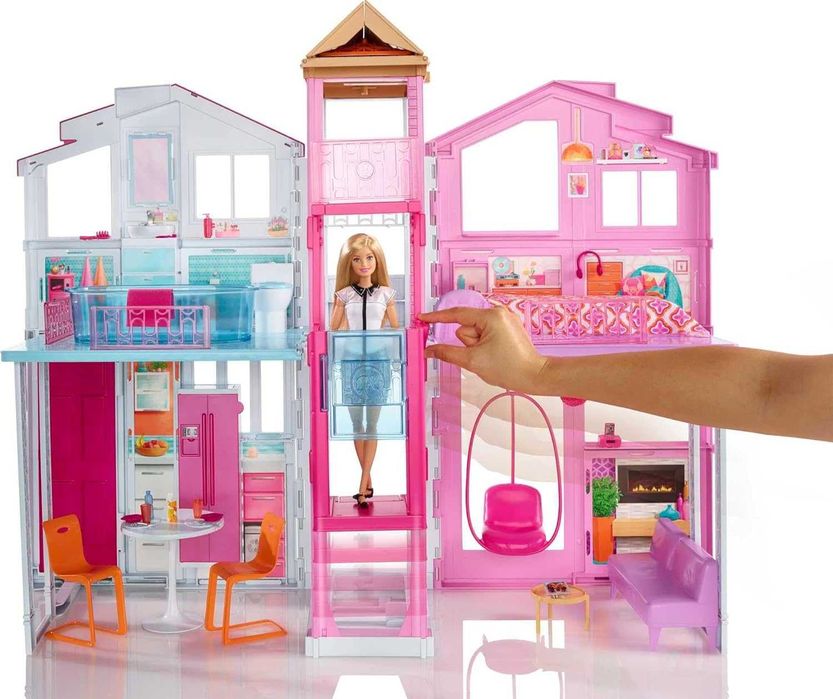 Ляльковий будиночок Barbie Townhouse Міський будинок мрії Малібу DLY32