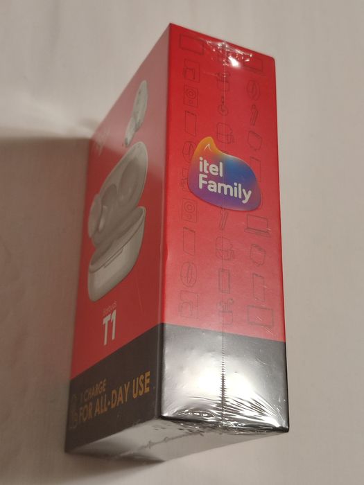 Беспроводные наушники Itel T1. BT5.0. Новые.