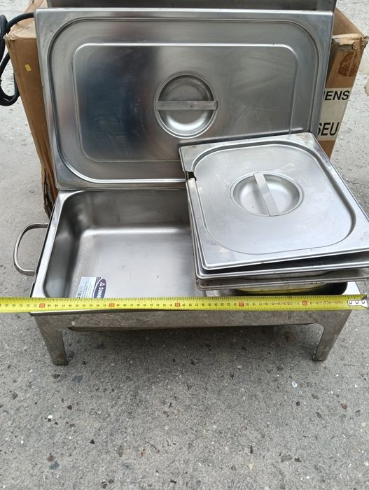 Expositor de comida quente