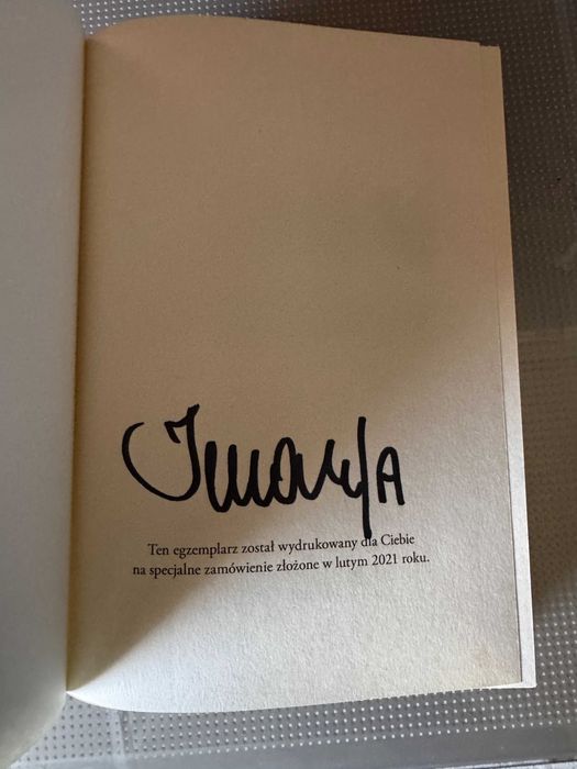 Andrzej Iwan Spalony z autografem