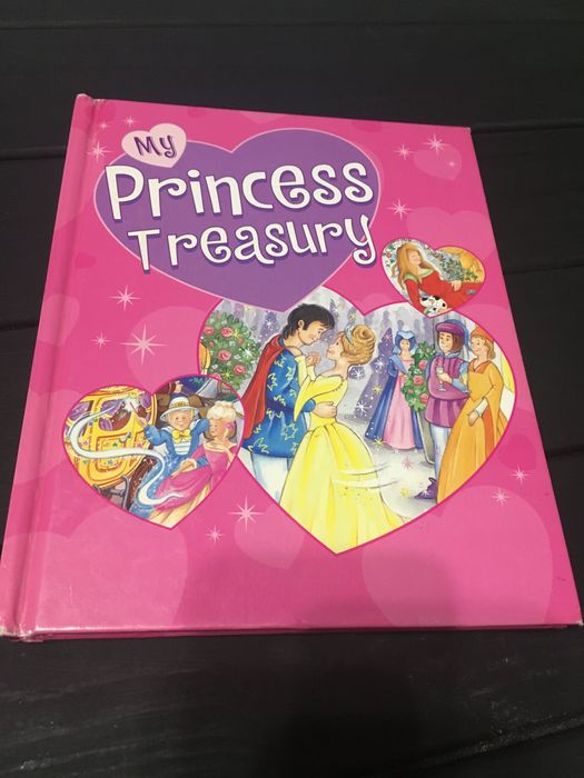 Книга my princess treasury на англійські мові видавництво Parragon