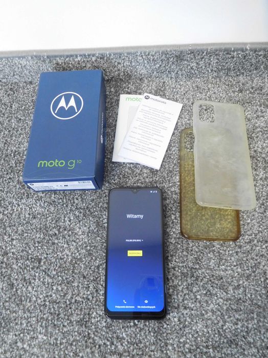 Smartfon Motorola Moto G10 + pudełko *Darmowa Przesyłka OLX*