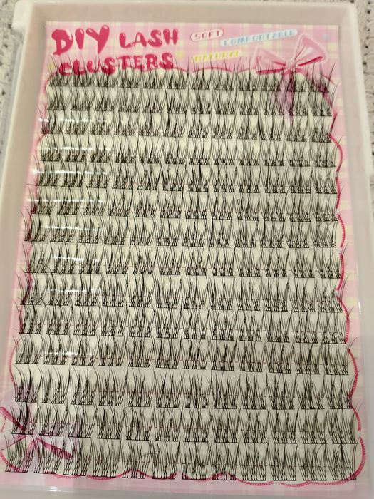 Rzęsy bondingowe kępki rzęs sztuczne rzęsy doklejane