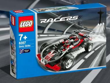 Lego Racers 8357 Zonic Strike NOVO / Selado de fábrica