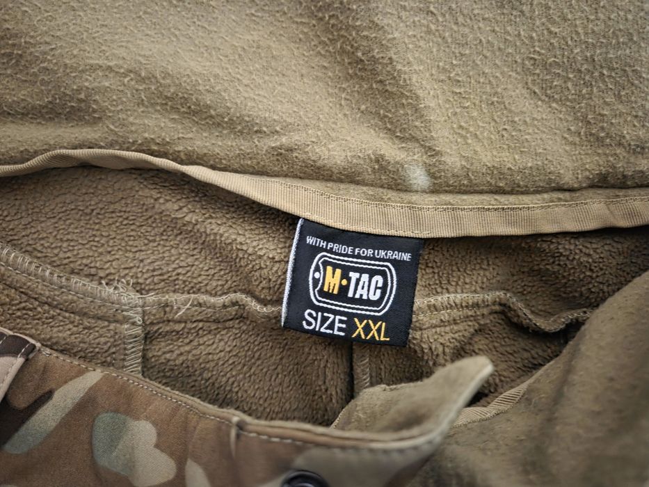 M-TAC штани soft shell XXL мультікам