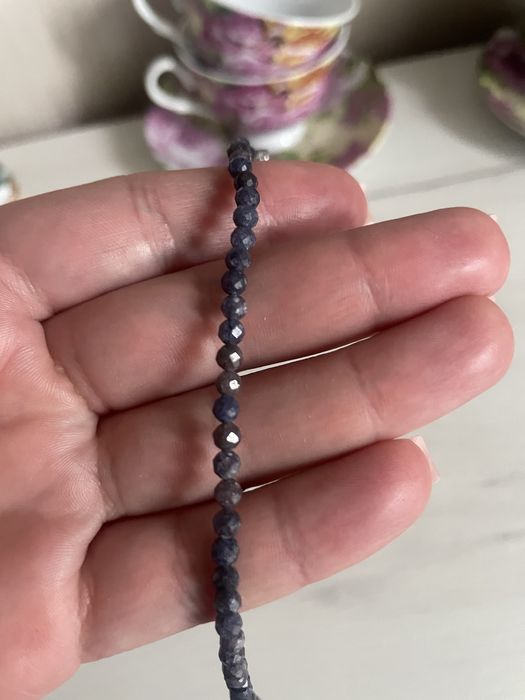 Браслет с сапфиров 18р