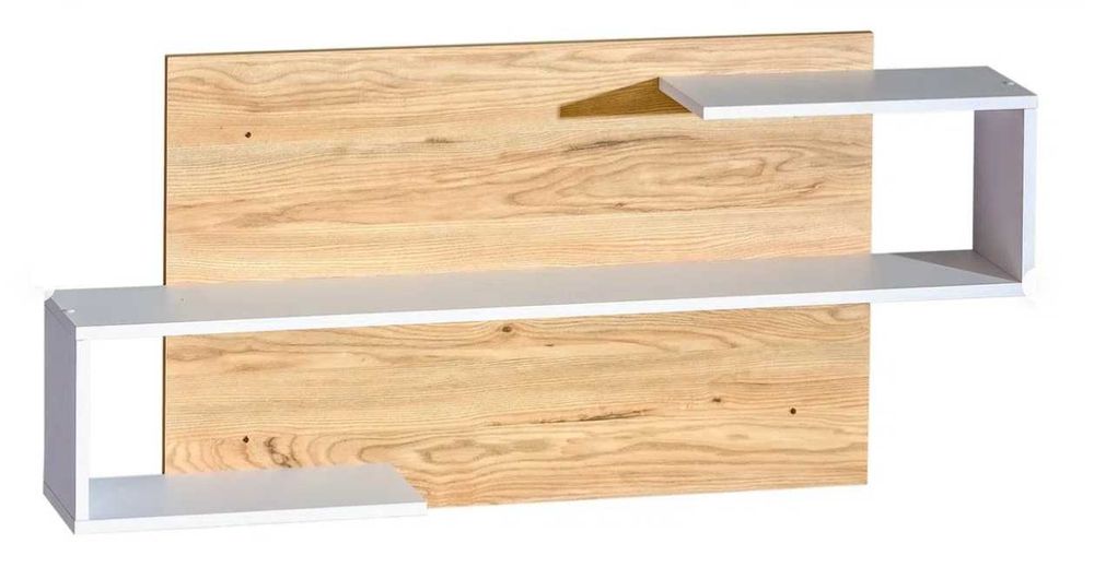 Półka duża GAPPA GA10 biały brylantowy jesion NOWY! 8szt panel wiszący na ścianę HIT!