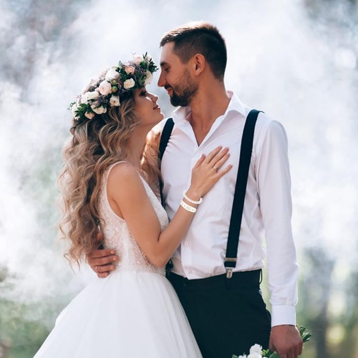 Casamento / despedida de solteira / noivado pulseiras equipa e noiva