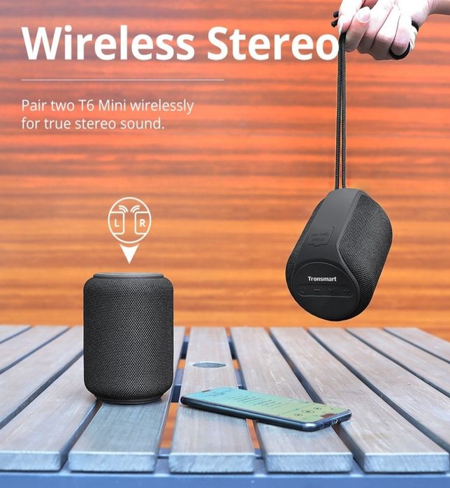 Coluna Bluetooth Tronsmart T6 mini

Excelente qualidade/preço.