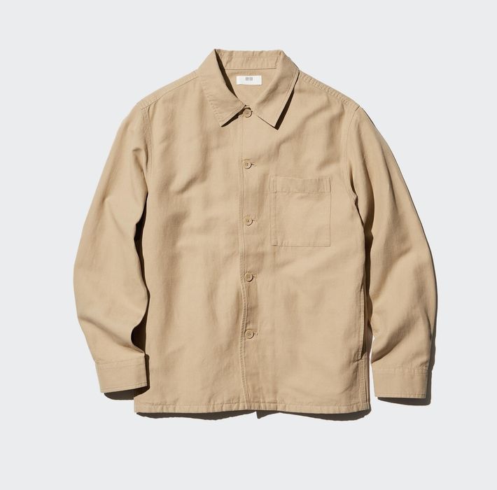 Лляні піджак,сорочка UNIQLO