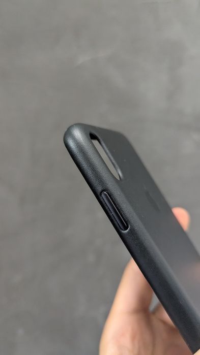 Apple iPhone Xs Max Leather Шкіряний оригінал