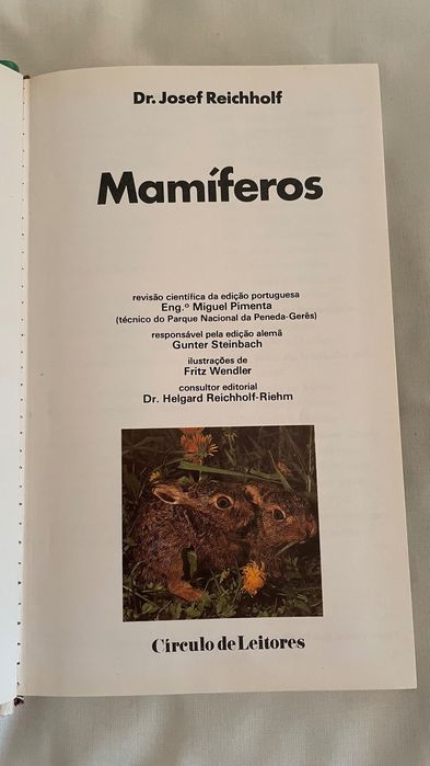 Livro O Mundo Da Natureza, Mamíferos