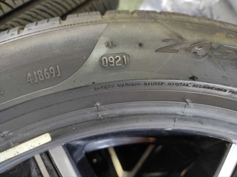 Диски БМВ 440 с рез245/45-18 и 275/30-20 пробег 1000км