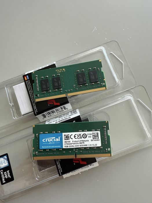 Crucial 2*8GB DDR4 3200 SODIMM