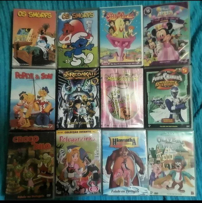 DVDs originais animação