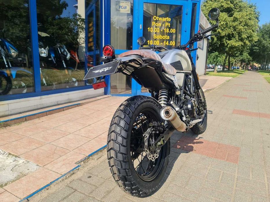 ZIPP SCRAMBLER 125!Fabr.Nowy!6 biegów!Gwarancja 24m!Serwis!Raty!Dowóz!