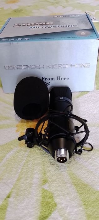 Студийный конденсаторный микровон.Капсюль К47. Корпус U87