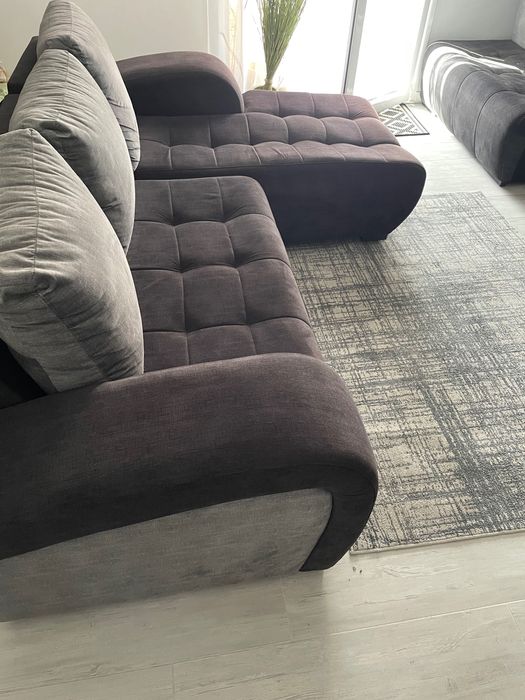 Sofa XXL cinzento