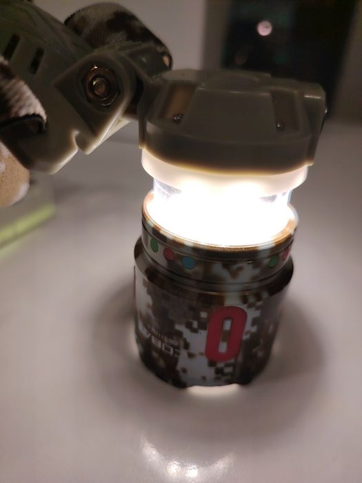 Lanterna  Tática Caça e Pesca LED 30W TG Camuflado Moderno Ultraleve e Potente