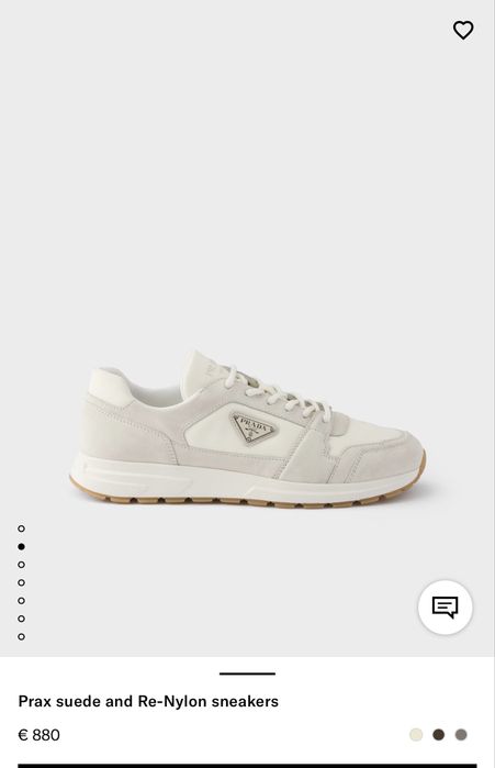 Кросівки оригінал Prada