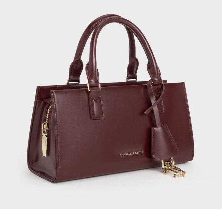 Mini Kerry Tote Bag - Mulberry Plum